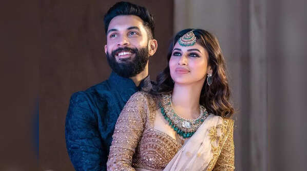 Mouni Roy and Suraj Nambiar