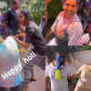 Article image for: In Pics: Divi, Syamala, <i class="tbold">trinayani</i> cast and others give a glimpse of their Holi celebrations