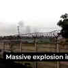Article image for: Multiple explosions at Pakistan ammunition storage at <i class="tbold">sialkot</i> military base: Sources