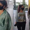 Article image for: <i class="tbold">raveena</i> Tandon with daughter Rasha gets papped at airport