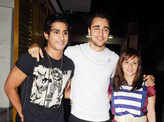 Prateik, Imran @ 'Delhi Belly' screening
