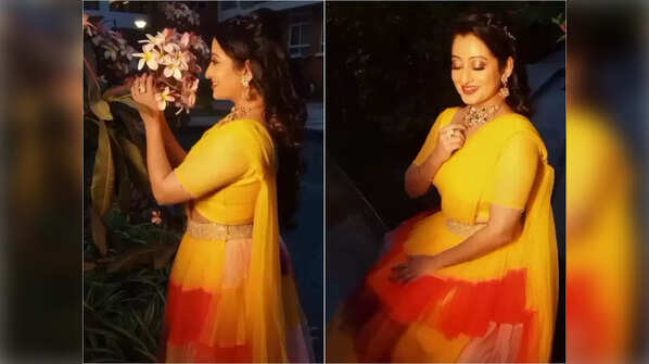 The Sangeet look