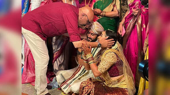 Blessings from her favorite on-screen father