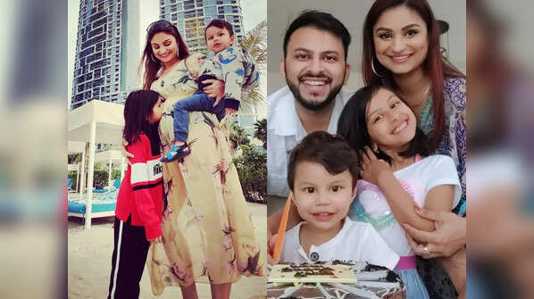 Bigg Boss 8 fame Dimpy Ganguly and hubby Rohit are all set to welcome their third baby; a glimpse into her happy and lavish Dubai family life