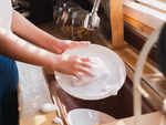 Wash dishes consciously