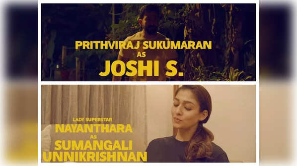Prithviraj and Nayanthara’s characters