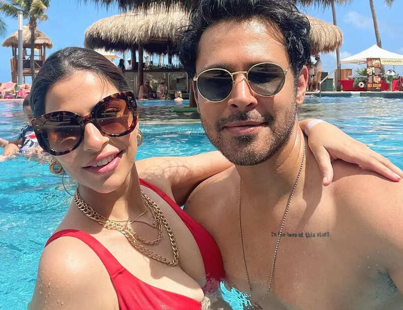 Tera Yaar Hoon Main actor Ssudeep Sahir and wife Anantica holiday in US