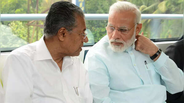 PM Modi 'charms' CM Pinarayi Vijayan