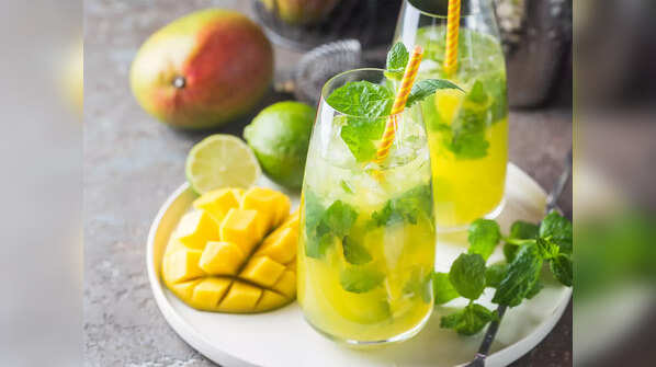 Ginger-Mango Drink