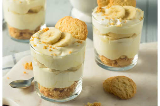 Banana Butter Cookie Pudding