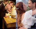 Wedding pictures of 'Harry Potter' star Bonnie Wright aka Ginny Weasley and Andrew Lococo are all things dreamy!