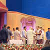 Eight BJP ministers including Vishwajit Rane, Mauvin Godinho, Atanasio 'Babush' Monserrate, Rohan Khaunte, Govind Gaude, Ravi Naik, Subhash Shirodkar and Nilesh Cabral sworn-in as ministers in chief minister Pramod Sawant-led cabinet.