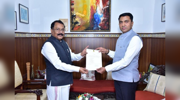 Pramod Sawant Swearing-In Ceremony