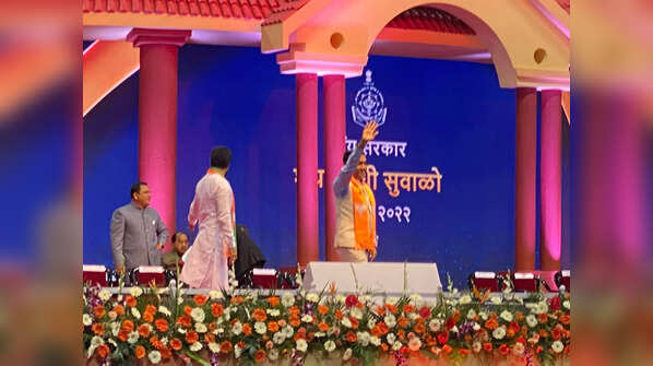 Pramod Sawant Swearing-In Ceremony