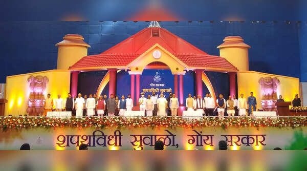 Pramod Sawant Swearing-In Ceremony