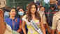 Miss Universe 2021 Harnaaz Kaur Sandhu arrives in Delhi