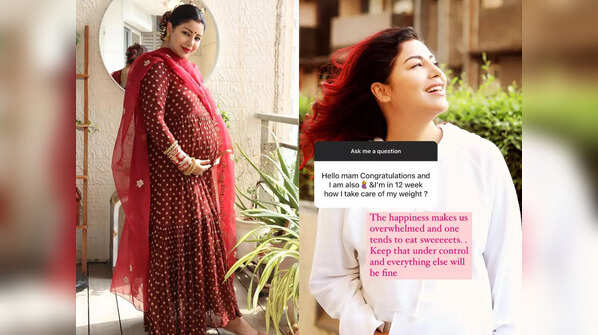 On keeping weight under control during pregnancy