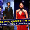 Article image for: Celebs who graced the ramp on day 4 and day 5 of <i class="tbold">fdci</i> X Lakme Fashion Week