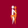 Tied up and standing sex