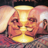 Do you see ​old couple or young couple?