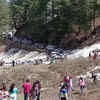 Article image for: Jammu and Kashmir: Sea of tourists throng to enjoy snowfall at Nathatop in Ramban