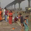 Article image for: Four-day long ‘Chaiti Chhath Puja’ begins, devotees take <i class="tbold">holy dip</i> in Ganga