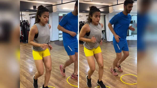 Rashmika Mandanna's fitness secret