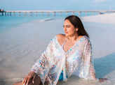 Sonakshi Sinha turns a mermaid in a ravishing swimwear in these exotic beach vacation pictures