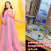 Bharti and her baby's first meal at home
