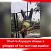 Article image for: <i class="tbold">shubra aiyappa</i> shares her power packed workout routine