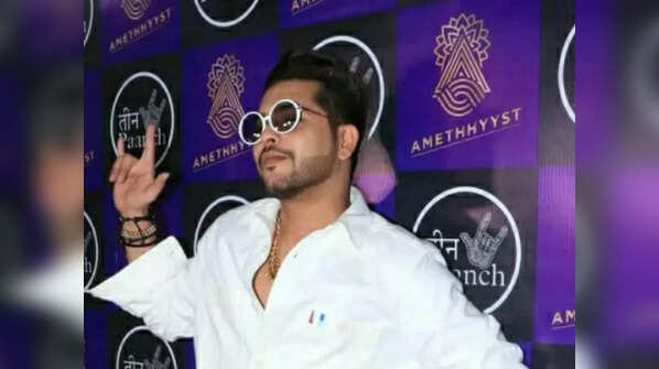 Nishant Bhat's birthday look