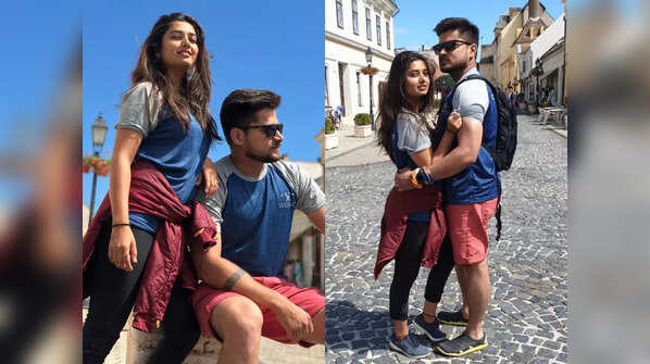 Prajakta Mali and Alok Bhadane