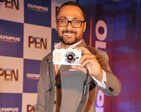 Rahul Bose unveils Olympus cameras