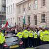 Article image for: London: Supporters of Imran Khan hold protest near Nawaz Sharif's residence