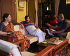 Pruthvi Ambaar and Ankita Amar starring Aba Jaba Daba shoot begins