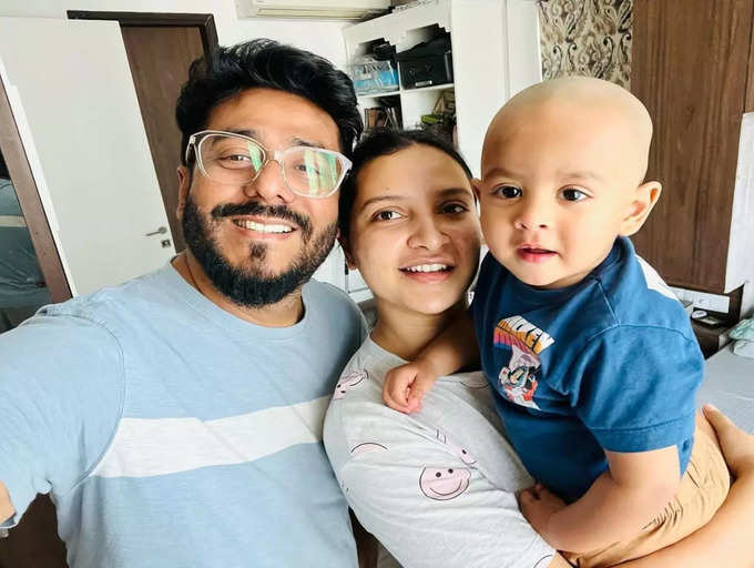 Baby boy Yuvaan’s cute photos with parents Raj Chakraborty-Subhashree ...