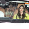 Shaheen Bhatt opts for a bright coloured outfit for Alia Bhatt-Ranbir Kapoor's mehendi ceremony
