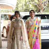 Ranbir Kapoor-Alia Bhatt wedding: Neetu Kapoor and Riddhima Kapoor Sahni look breathtaking in ethnic outfits.