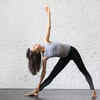 ​Trikonasana or Triangle Pose