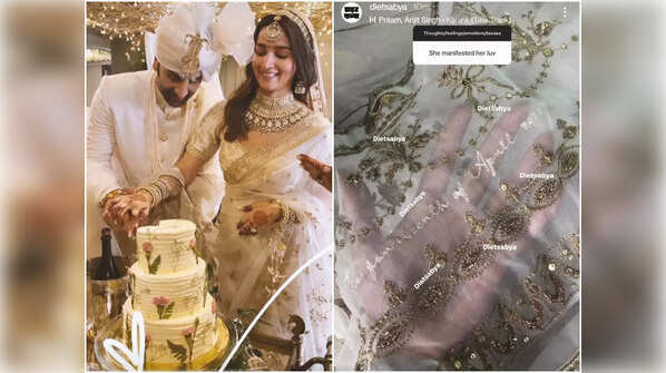 Tribute to the wedding day