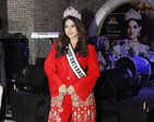 Miss Universe 2021 Harnaaz Kaur Sandhu receives a warm welcome as she visits Chandigarh