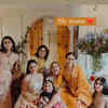 Alia and Ranbir pose for a happy picture with the women of the Kapoor family!