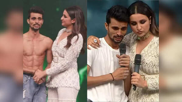Judge Parineeti Chopra called you her brother on the show. How did she react to your win?