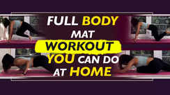 
Full body mat workout you can do at home
