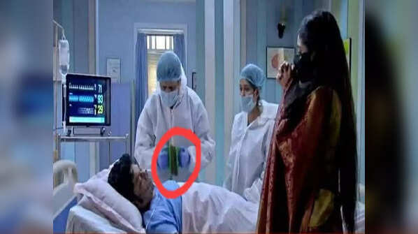 Bathroom scrubber pad used as a prop to show defibrillator in ‘Krishnakoli’