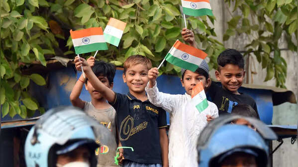 A leap towards peace: Photos of Tiranga Yatra in violence-hit Jahangirpuri