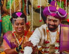 Inside pictures from Indian Idol 12 fame Sayli Kamble and her boyfriend Dhawal's wedding ceremony