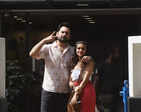 Resham Shrivardhan, Hemant Dhome and Siddharth Chandekar shoot for next at Prabhat Road