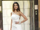 Palak Tiwari looks like a vision in white at the launch of song 'Mangta Hai Kya'