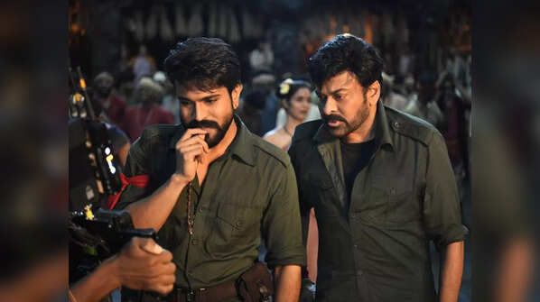 Chiranjeevi-Ram Charan camaraderie